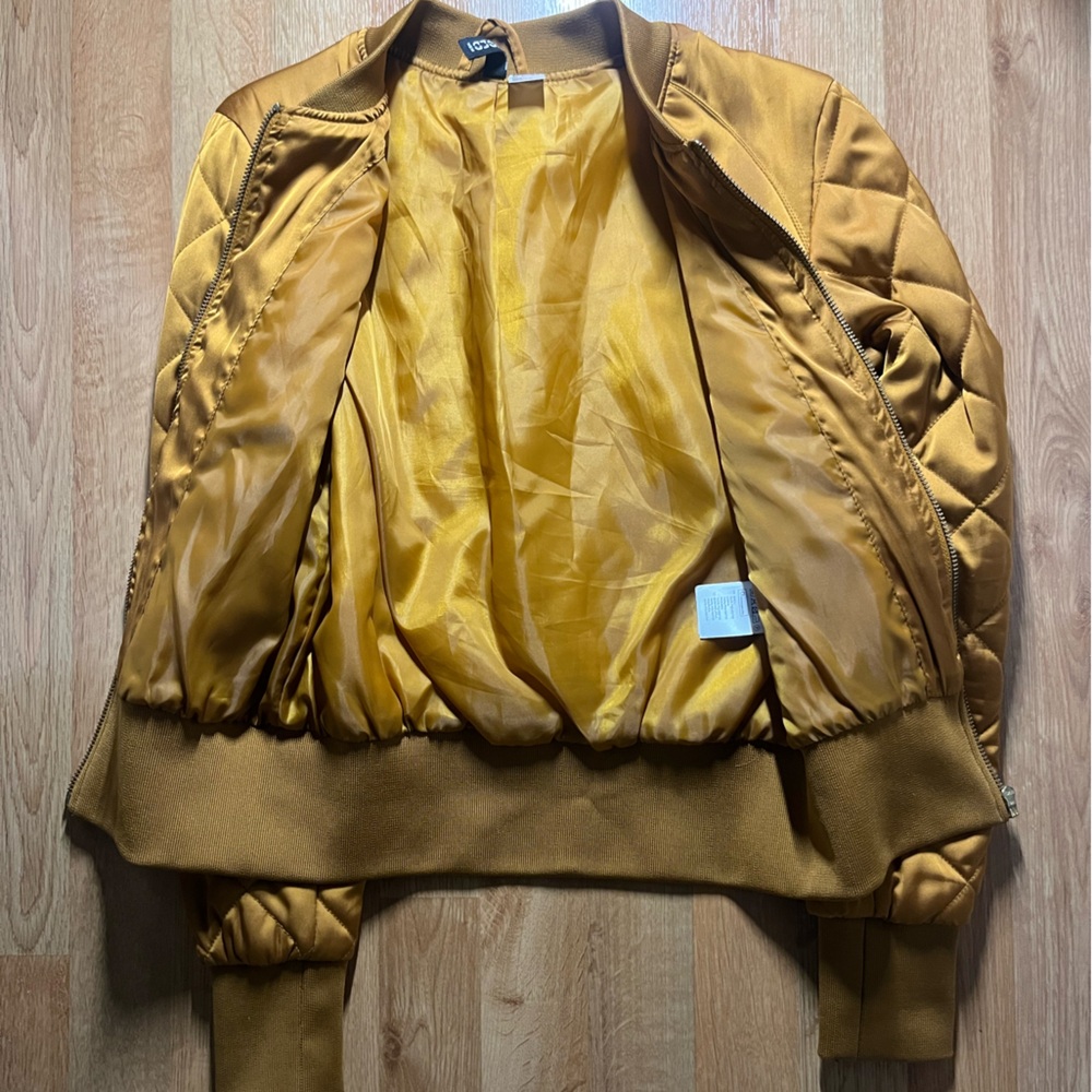 Rustic Brown Bonber Jacket - Picture 3 of 4